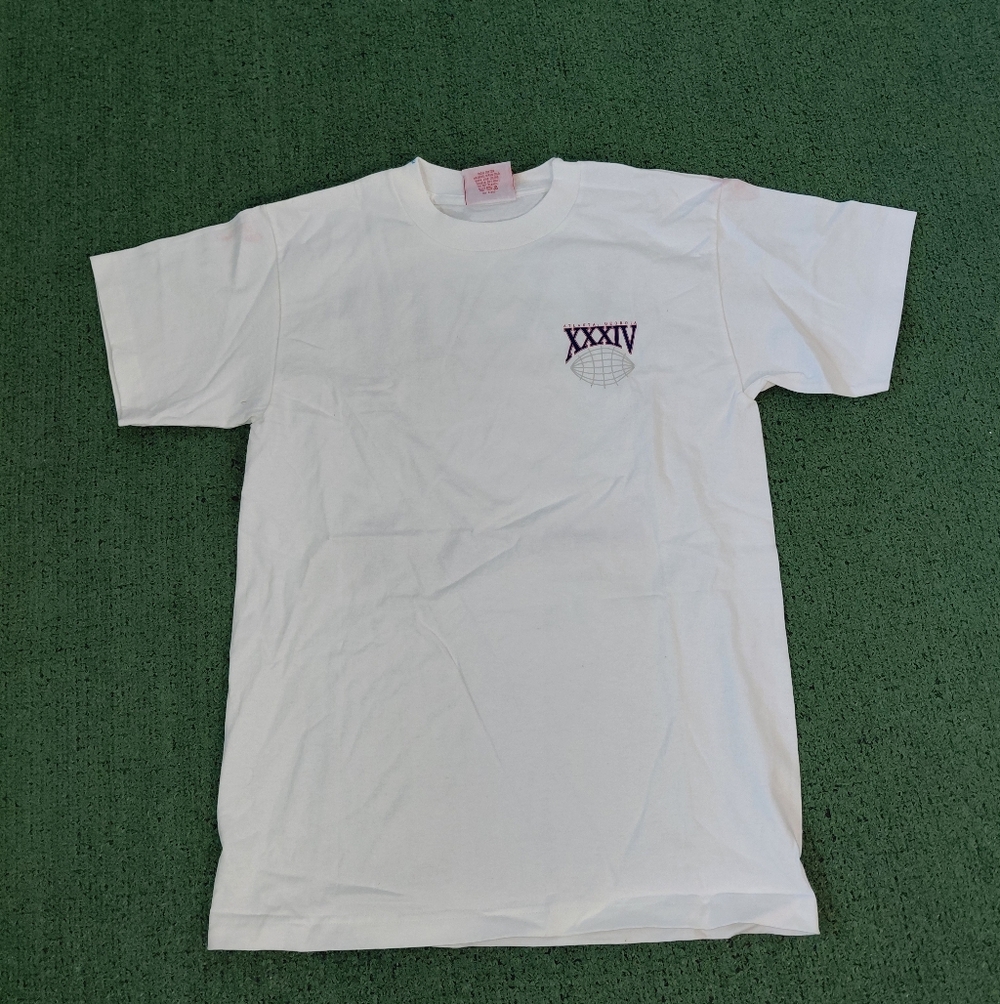 VINTAGE 2000 Super Bowl XXXIV Atlanta Georgia T Shirt Size Small